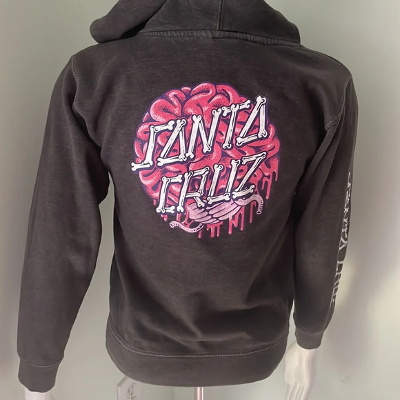 Santa Cruz skateboard destination hoodie sweatshirt size medium - Picture 3 of 8